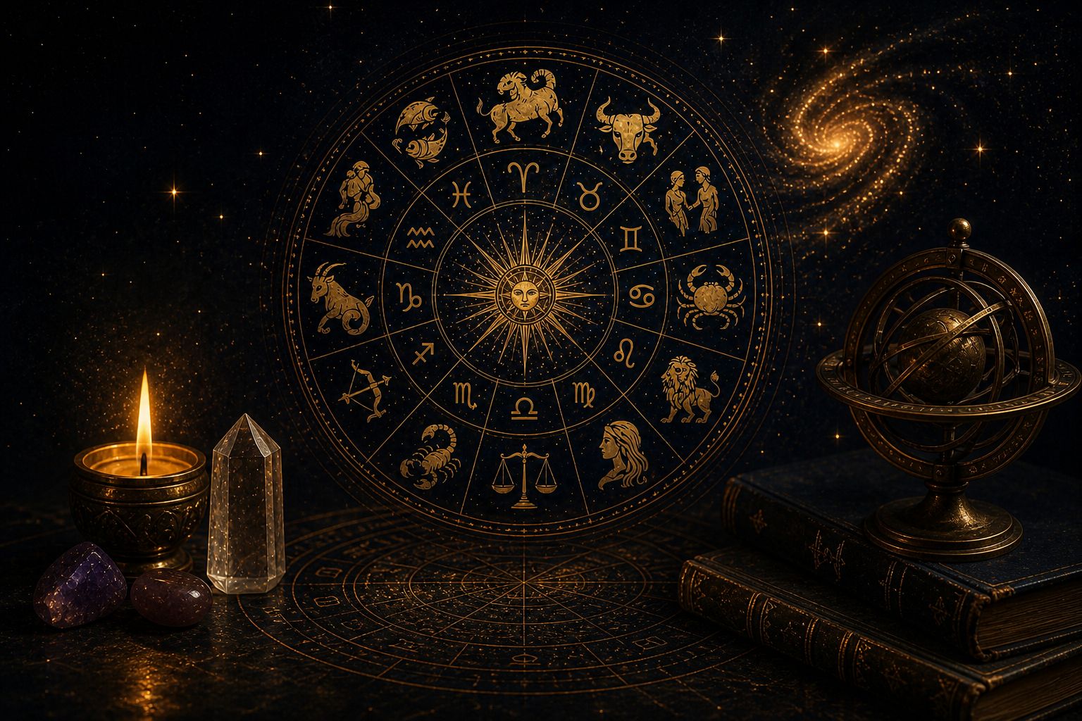 Vedic astrology charts and instruments from the Jyotish tradition